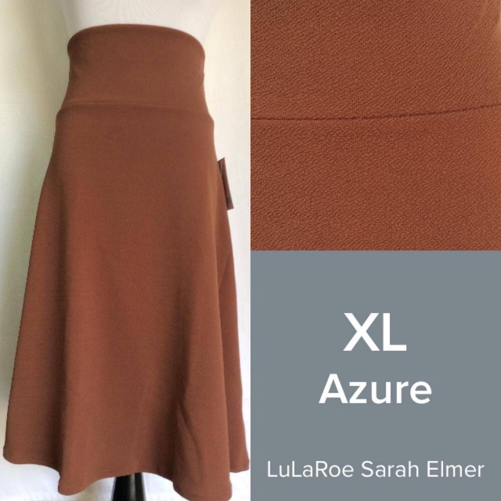 NWT LuLaRoe XL Azure skirt